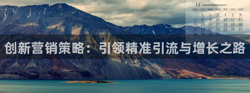 必赢线上网址查询：创新营销策略